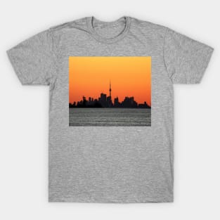 Toronto skyline at dawn T-Shirt